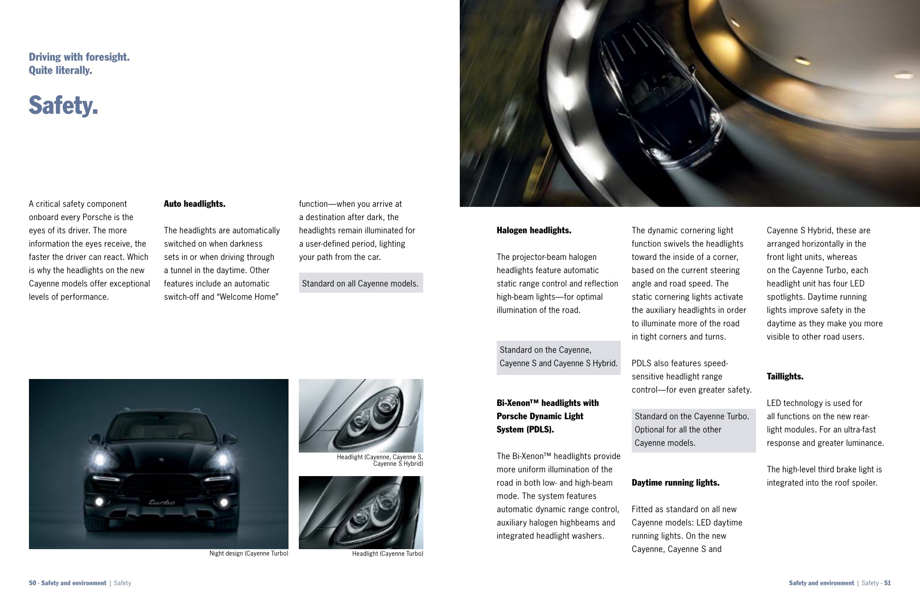 2011 Porsche Cayenne Brochure Page 9